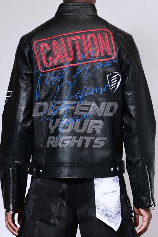 Caution Not So Quiet Racing Jacket