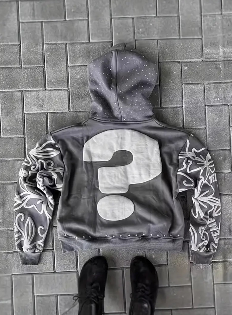 unisex y2k destroyed Hoodie