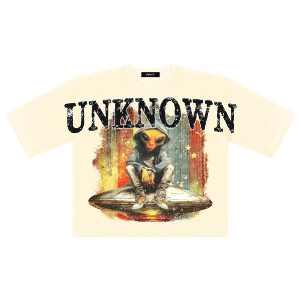 Unknown Oversized Cropped Tee