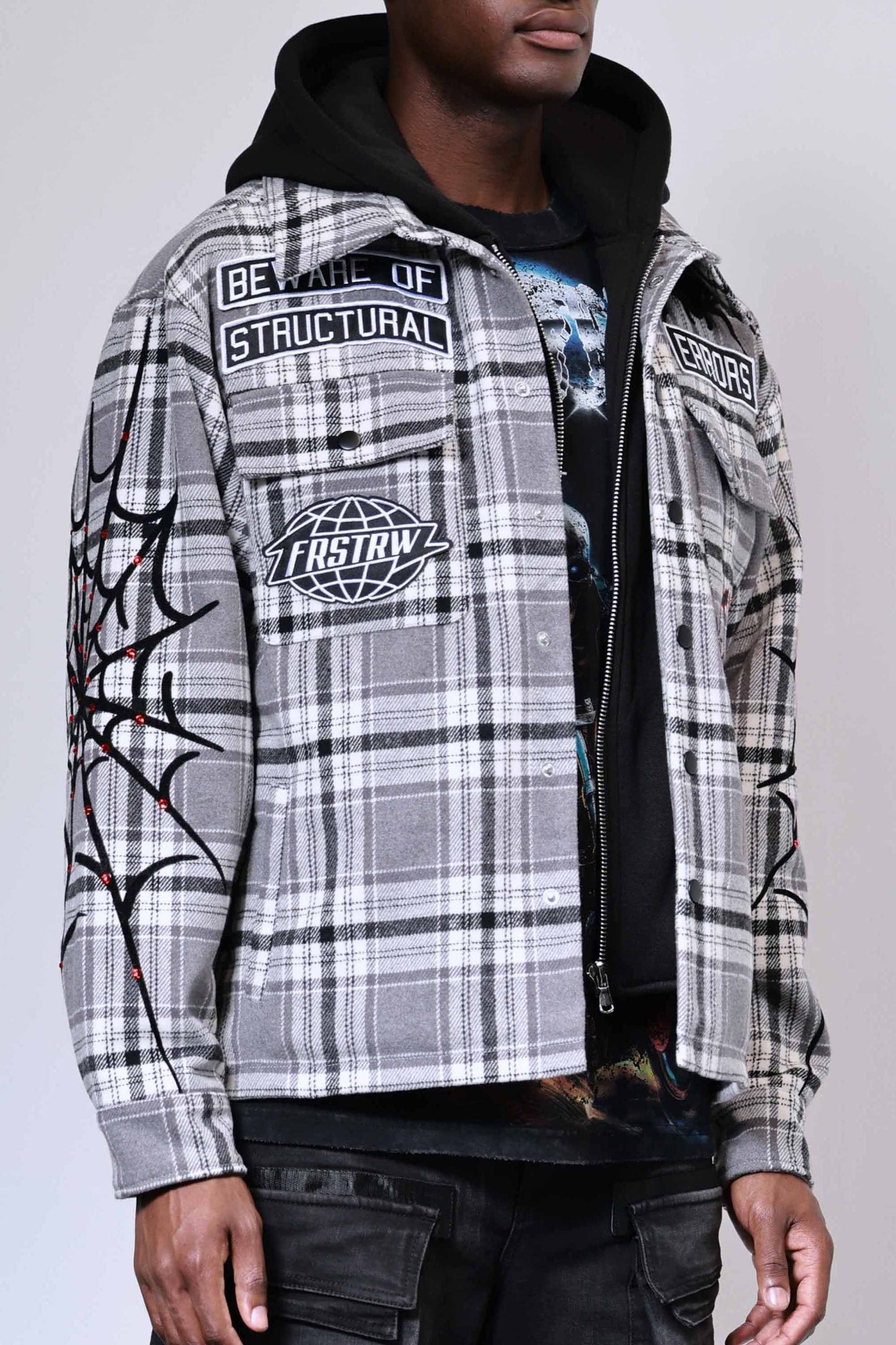 Beware Of Structural Hood Jacket