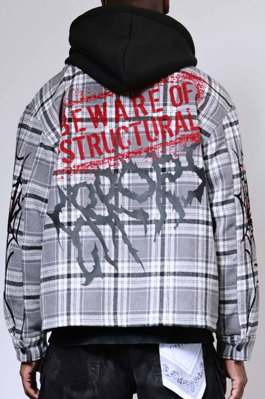 Beware Of Structural Hood Jacket